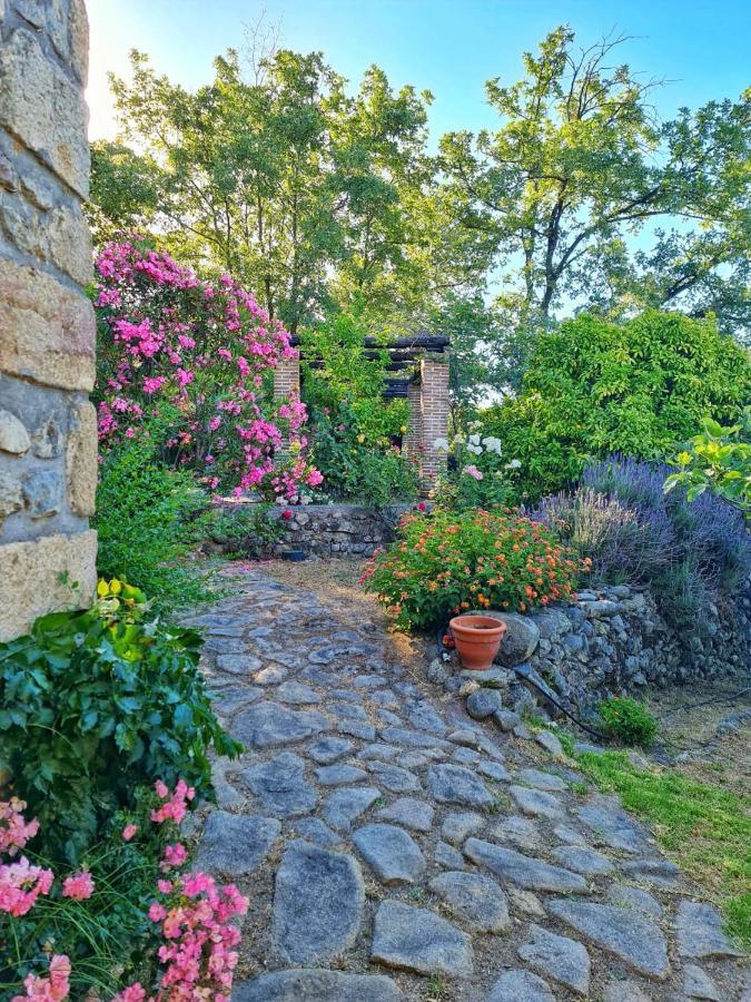 Casa Rural en Candeleda con piscina y un maravilloso jardín Exterior foto
